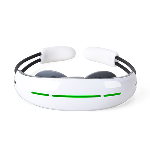 低頻電脈沖、磁效應(yīng)、環(huán)型牽引三位一體按摩儀